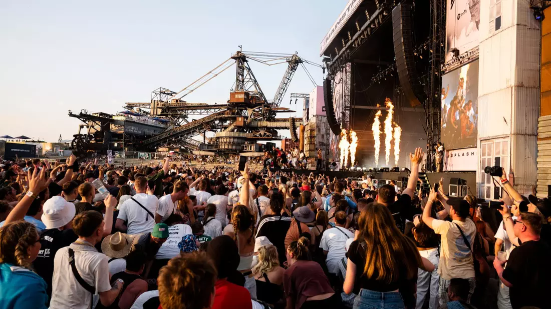 Das Festival «Splash!» findet vom 3. bis 5. Juli statt. (Archivbild) - Bild: Alexander Prautzsch/dpa-Zentralbild/dpa