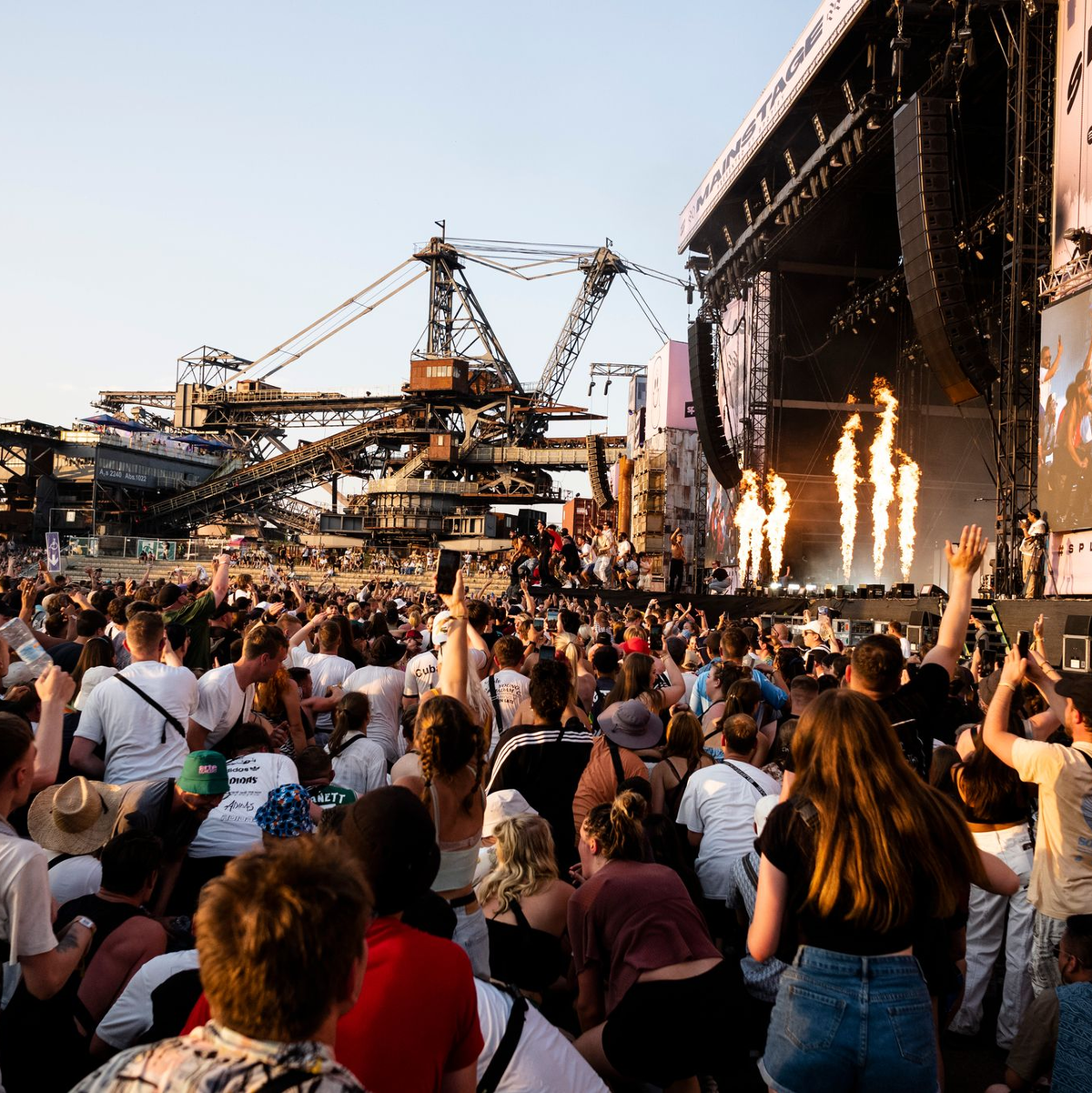 Das Festival «Splash!» findet vom 3. bis 5. Juli statt. (Archivbild) - Foto: Alexander Prautzsch/dpa-Zentralbild/dpa