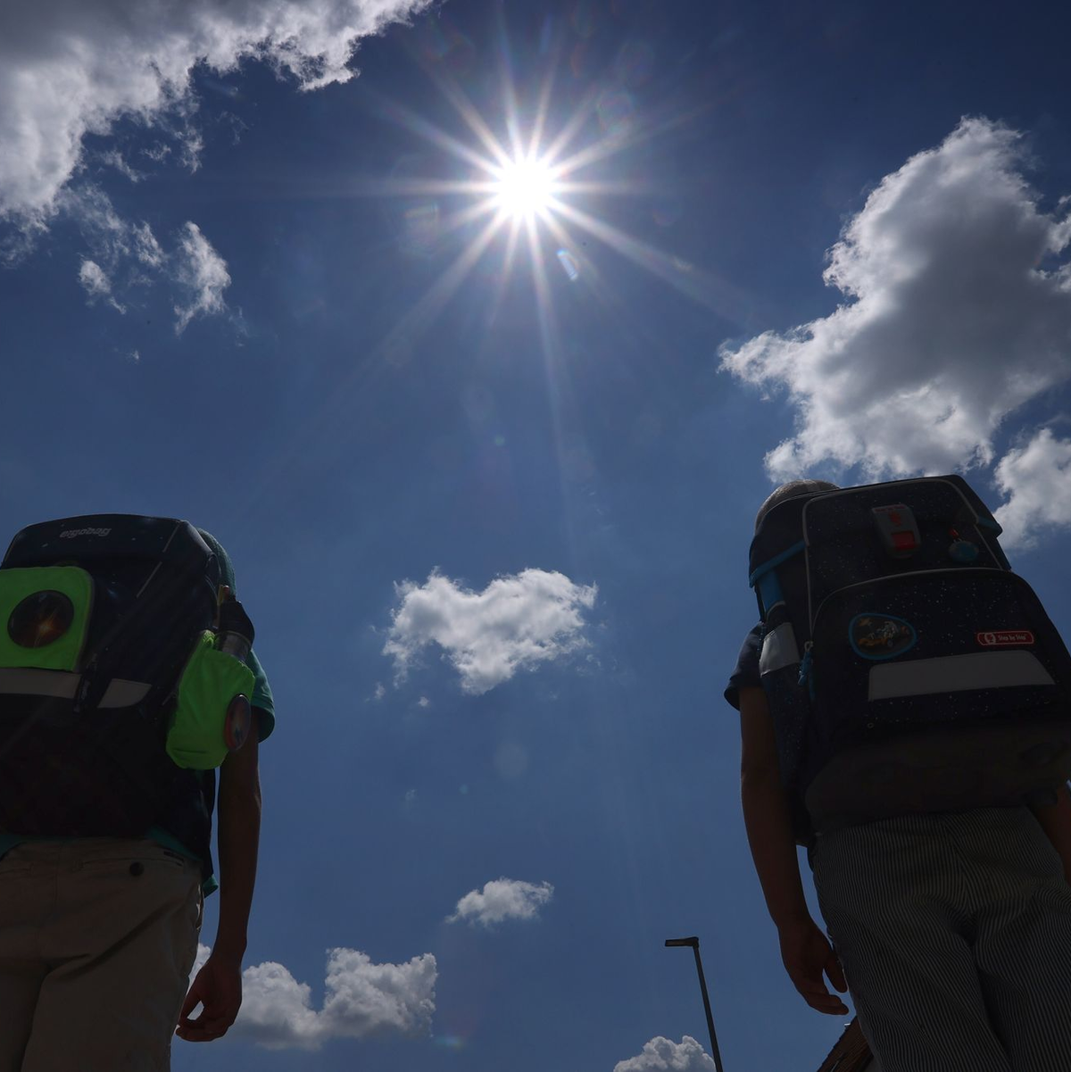 Der Allzeit-Hitzerekord für Deutschland liegt bei 41,2 Grad - gemessen am 25. Juli 2019 an den DWD-Wetterstationen Tönisvorst und Duisburg-Baerl. - Foto: Karl-Josef Hildenbrand/dpa/dpa-tmn