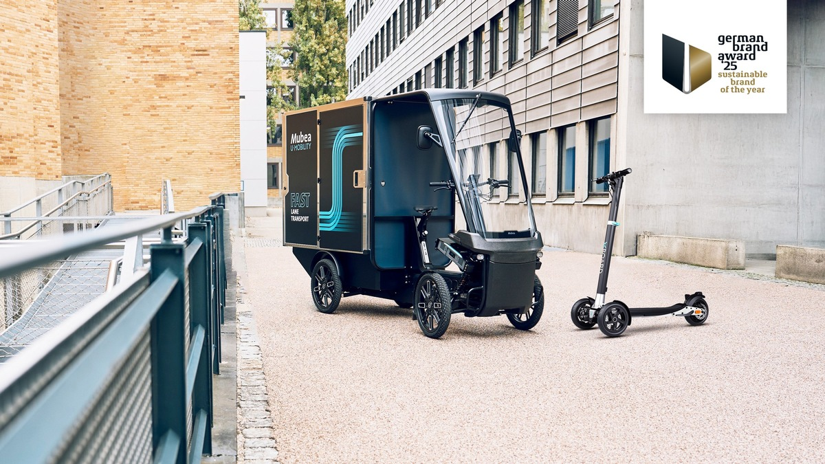 Mubea U-Mobility für seine Markenarbeit als nachhaltigste Marke Deutschlands ausgezeichnet - Foto: presseportal.de