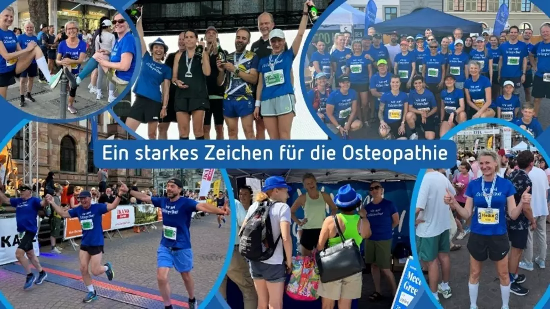 City Marathon Wiesbaden: Ein starkes Zeichen für die Osteopathie - Bild: presseportal.de