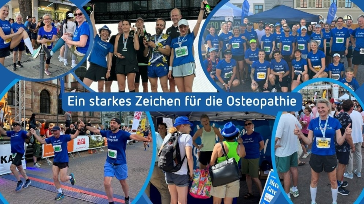 City Marathon Wiesbaden: Ein starkes Zeichen für die Osteopathie - Foto: presseportal.de