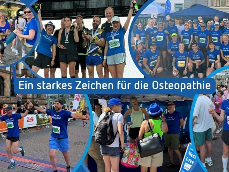 City Marathon Wiesbaden: Ein starkes Zeichen für die Osteopathie - Foto: presseportal.de