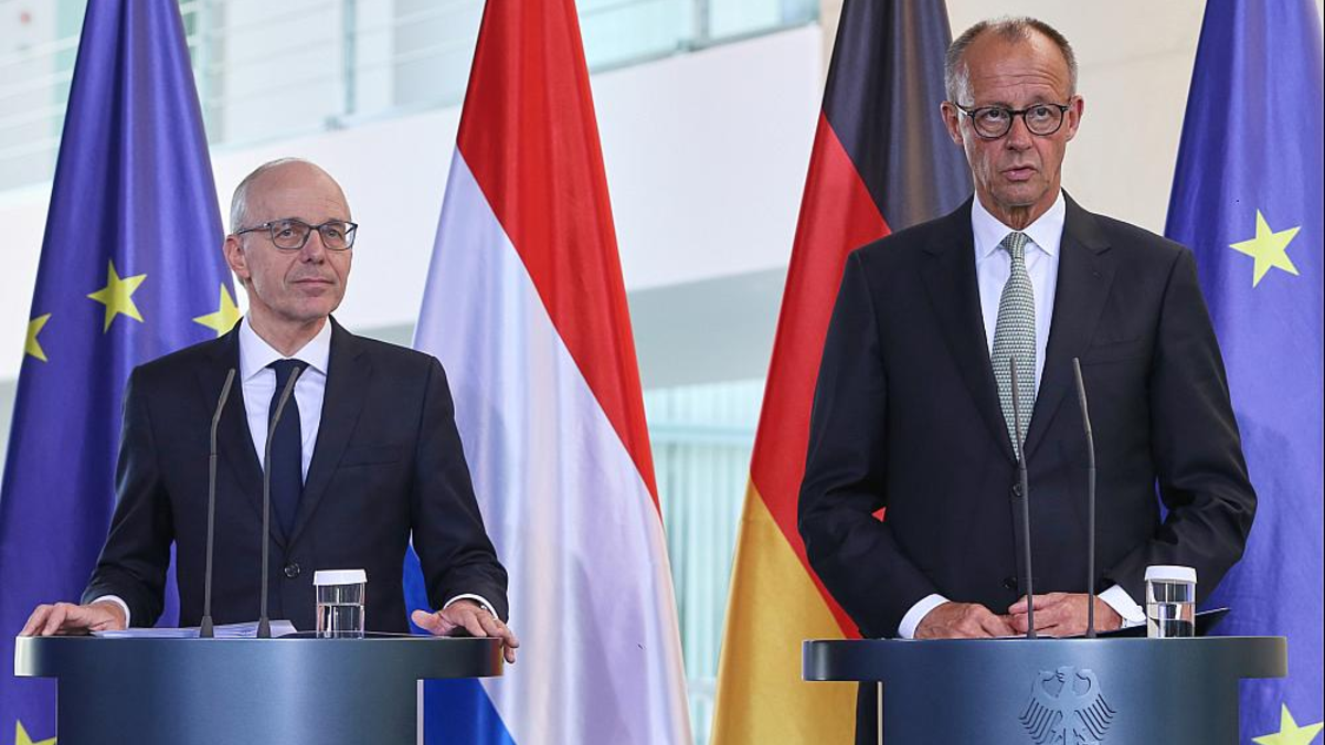 Luc Frieden und Friedrich Merz - Foto: über dts Nachrichtenagentur