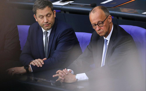 Lars Klingbeil und Friedrich Merz (Archiv) - Foto: über dts Nachrichtenagentur