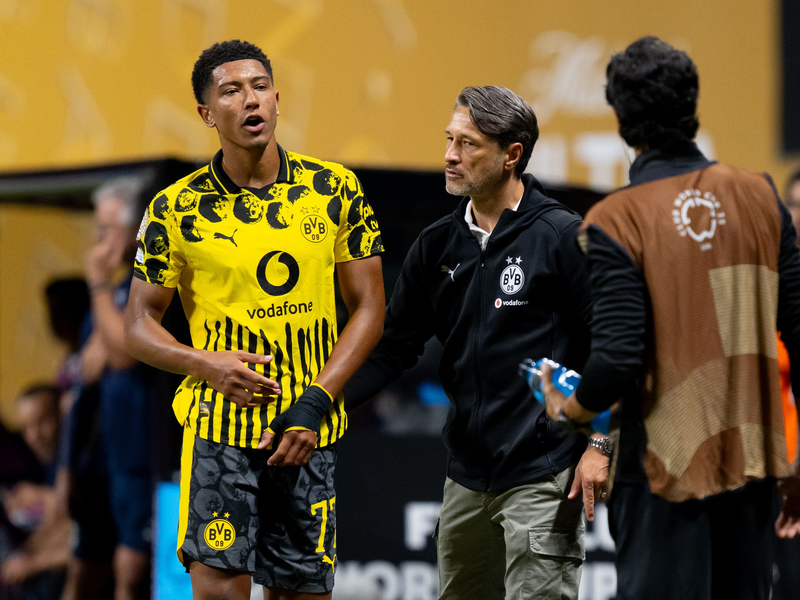 Niko Kovac ist stolz auf sein Team.  - Foto: Sven Hoppe/dpa