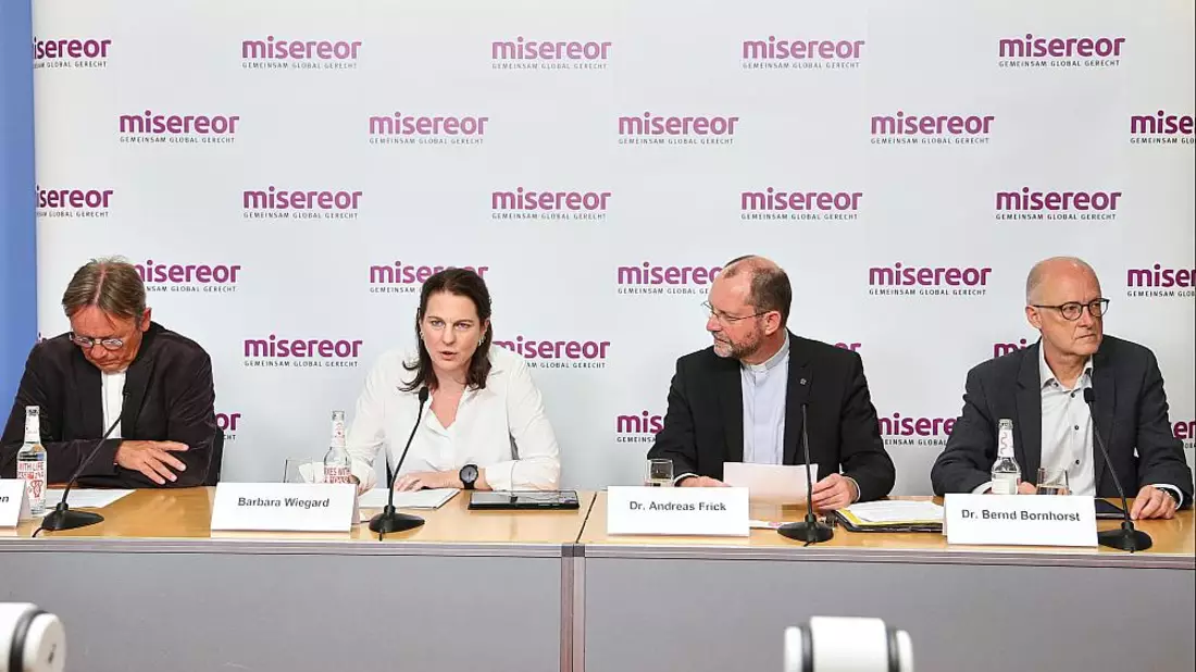 Misereor und Katholische Zentralstelle für globale Entwicklung (KZE) am 02.07.2025 - Bild: über dts Nachrichtenagentur