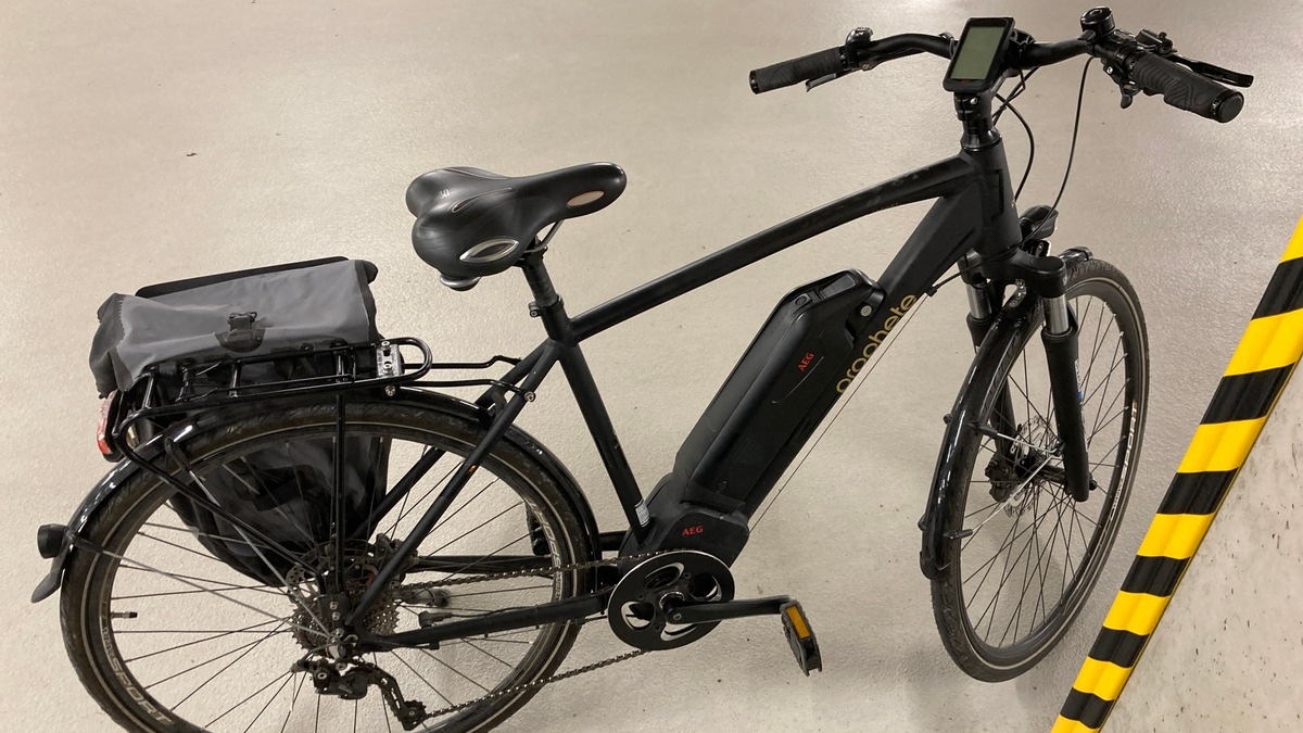 POL-DA: Darmstadt: Wer erkennt sichergestelltes Pedelec? - Foto: presseportal.de