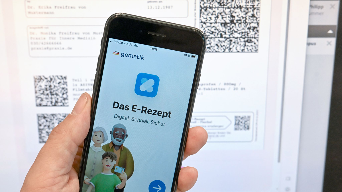 E-Rezepte können auch bei Versandapotheken eingelöst werden.   - Foto: Jens Kalaene/dpa