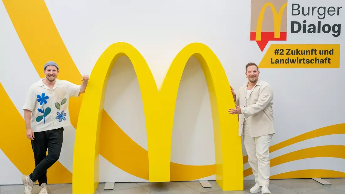 Dialog von Gen Z und Content Creators mit Politik und Landwirtschaft: Seven.One Media und Studio71 unterstützen Burger Dialog von McDonald's - Bild: presseportal.de