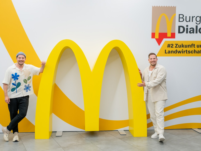 Dialog von Gen Z und Content Creators mit Politik und Landwirtschaft: Seven.One Media und Studio71 unterstützen Burger Dialog von McDonald's - Foto: presseportal.de