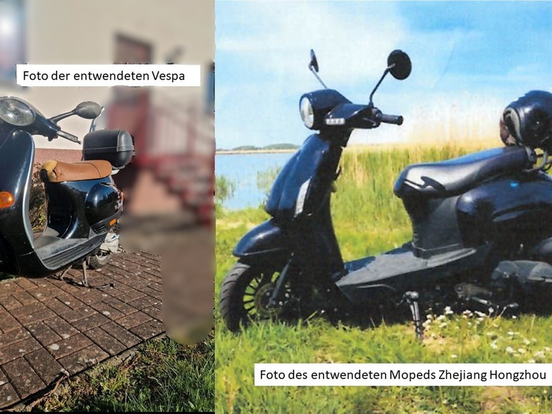 POL-ANK: Unbekannte stehlen Mopeds auf Usedom - Polizei sucht Zeugen - Foto: presseportal.de