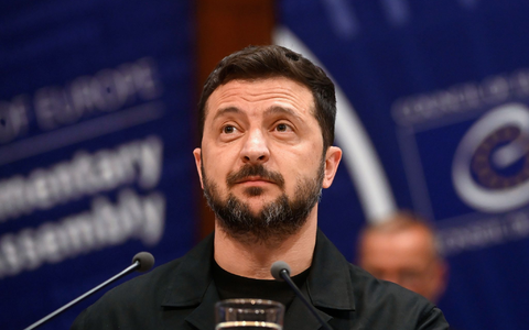 «Auf die ein oder andere Weise müssen wir den Schutz unserer Leute sicherstellen», sagte der ukrainische Präsident Wolodymyr Selenskyj. (Archivbild) - Foto: Pascal Bastien/AP/dpa