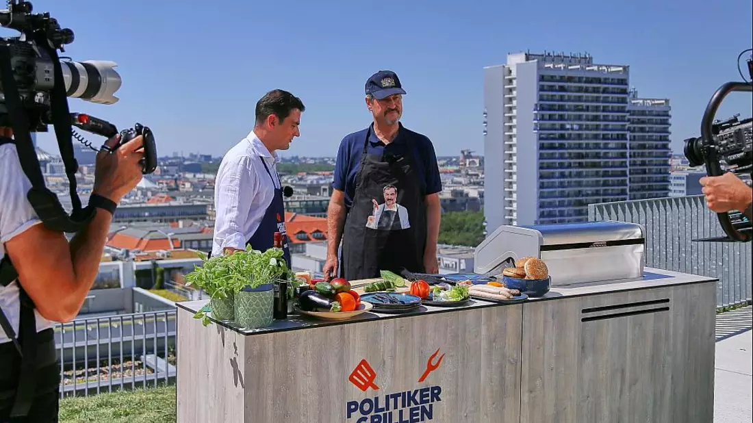 Jan Philipp Burgard und Markus Söder am 02.07.2025 - Bild: über dts Nachrichtenagentur