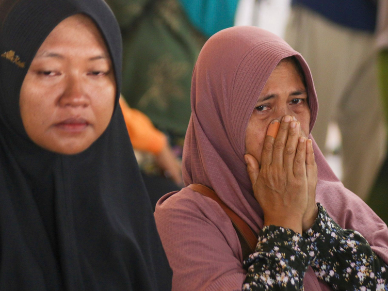 Suchtrupps waren in der Straße von Bali - einer Meerenge - unermüdlich unterwegs. - Foto: Andur/AP/dpa