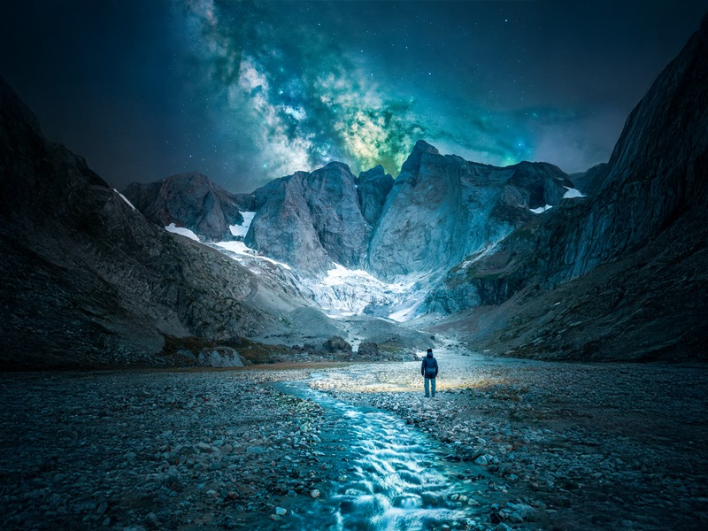 Die weltbesten Gletscherfotos werden in der Ausstellung Walk of Water präsentiert - Foto: presseportal.de