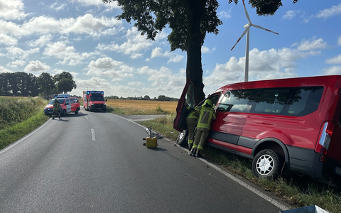 FW Alpen: Verkehrsunfall mit einer verletzten Person - Foto: presseportal.de