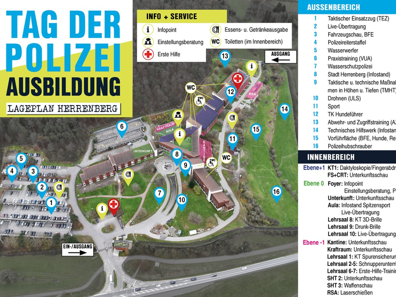 POL-HfPolBW: Einladung an die Vertreterinnen und Vertreter der Medien zum Tag der Polizeiausbildung 2025 der Hochschule für Polizei Baden-Württemberg in Herrenberg - Foto: presseportal.de