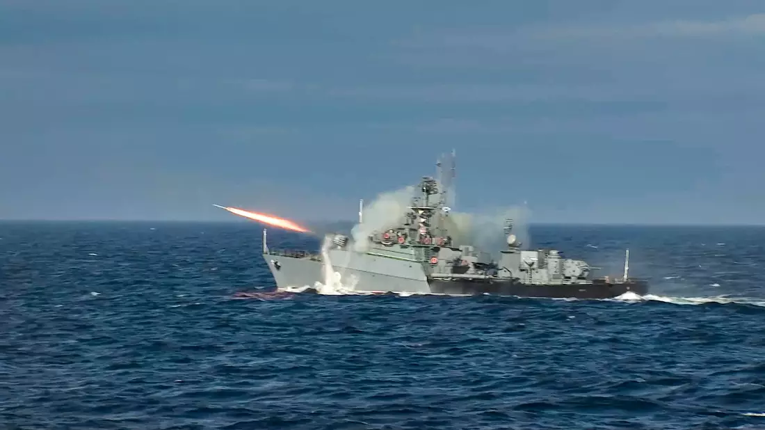 Ein Generalmajor der russischen Marine ist bei einem ukrainischen Raketenangriff getötet worden. (Symbolbild) - Bild: Russian Defense Ministry Press Service/AP/dpa