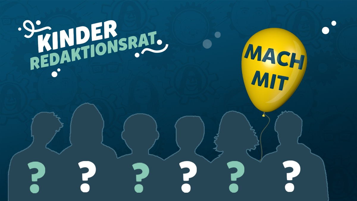 KiKA sucht Medieninteressierte für den Kinderredaktionsrat 2025 / Bis zum 21. August 2025 bewerben - Foto: presseportal.de