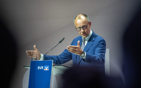 Der Kanzler erklärt den Verbrauchern das Nein zur Stromsteuersenkung für alle. - Foto: Michael Kappeler/dpa