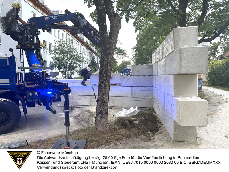 FW-M: Weltkriegsbombe erfolgreich entschärft (Schwabing) - Foto: presseportal.de