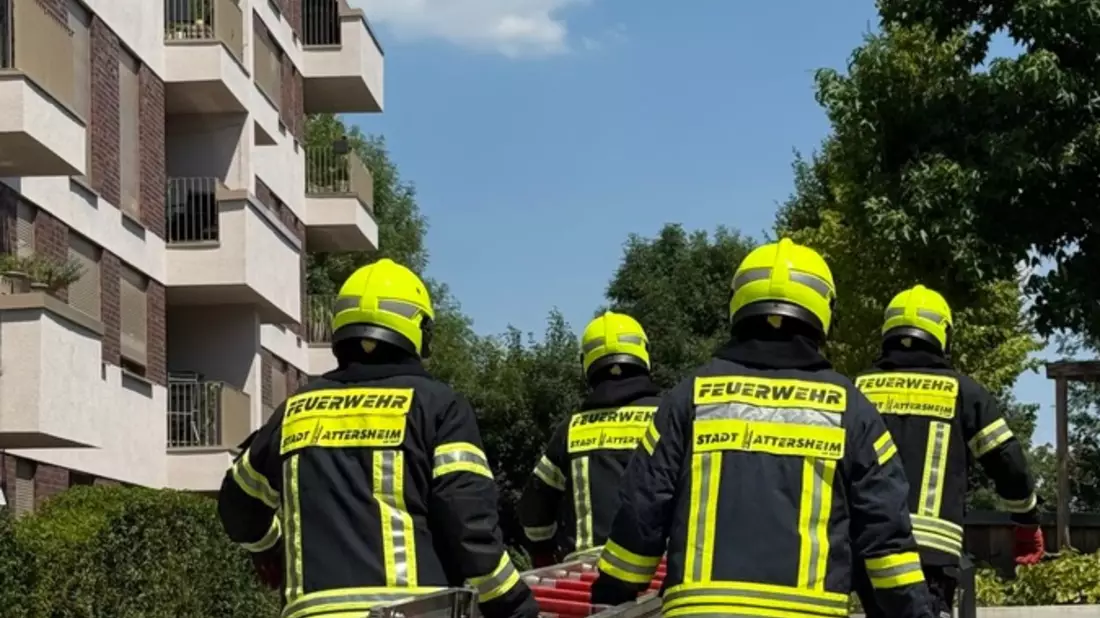 Feuerwehr MTK: Vier Einsätze bei extremer Hitze: Feuerwehr Hattersheim am Main gefordert - Bild: presseportal.de