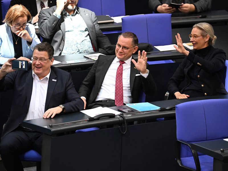 Besonders AfD-Abgeordnete sind in der Vergangenheit durch einen rauen Ton im Parlament aufgefallen. (Archivfoto) - Foto: Bernd von Jutrczenka/dpa