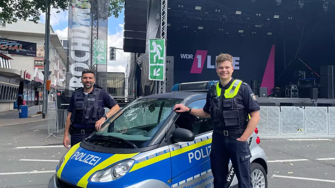 POL-BO: Polizei mit mobiler Wache bei Bochum Total - letzter Einsatz für Irmchen - Bild: presseportal.de
