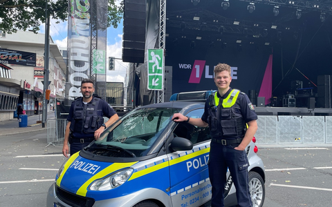 POL-BO: Polizei mit mobiler Wache bei Bochum Total - letzter Einsatz für Irmchen - Foto: presseportal.de