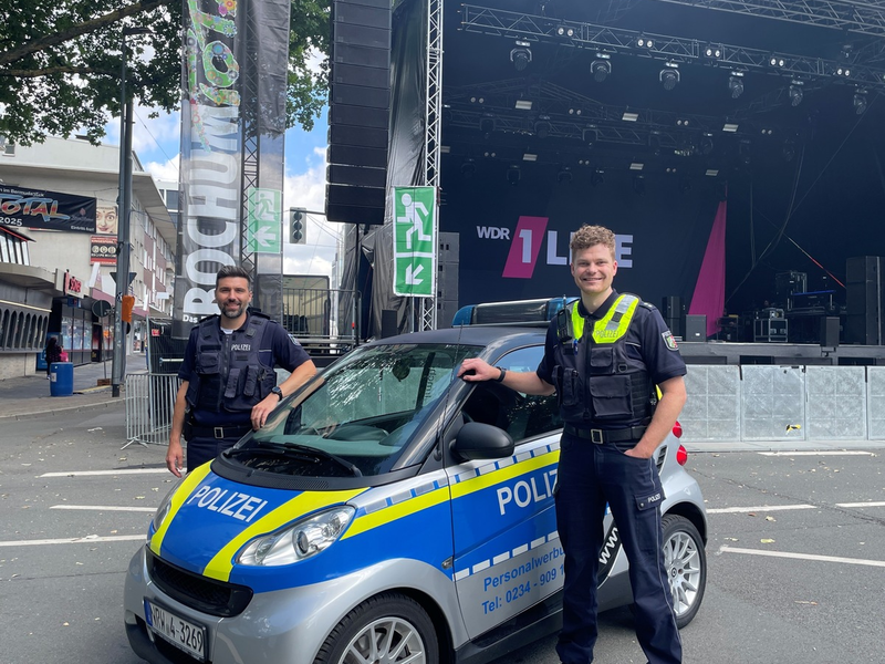 POL-BO: Polizei mit mobiler Wache bei Bochum Total - letzter Einsatz für Irmchen - Foto: presseportal.de