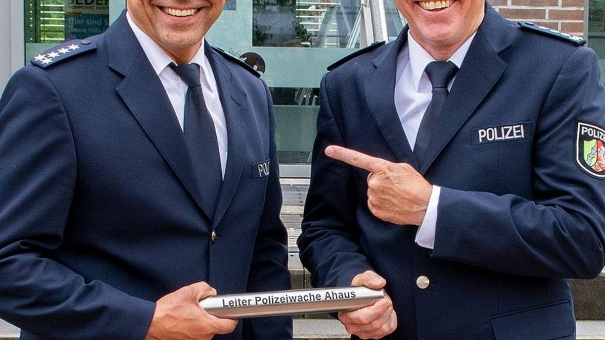 POL-BOR: Ahaus - Ahauser Polizeiwache unter neuer Leitung - Foto: presseportal.de