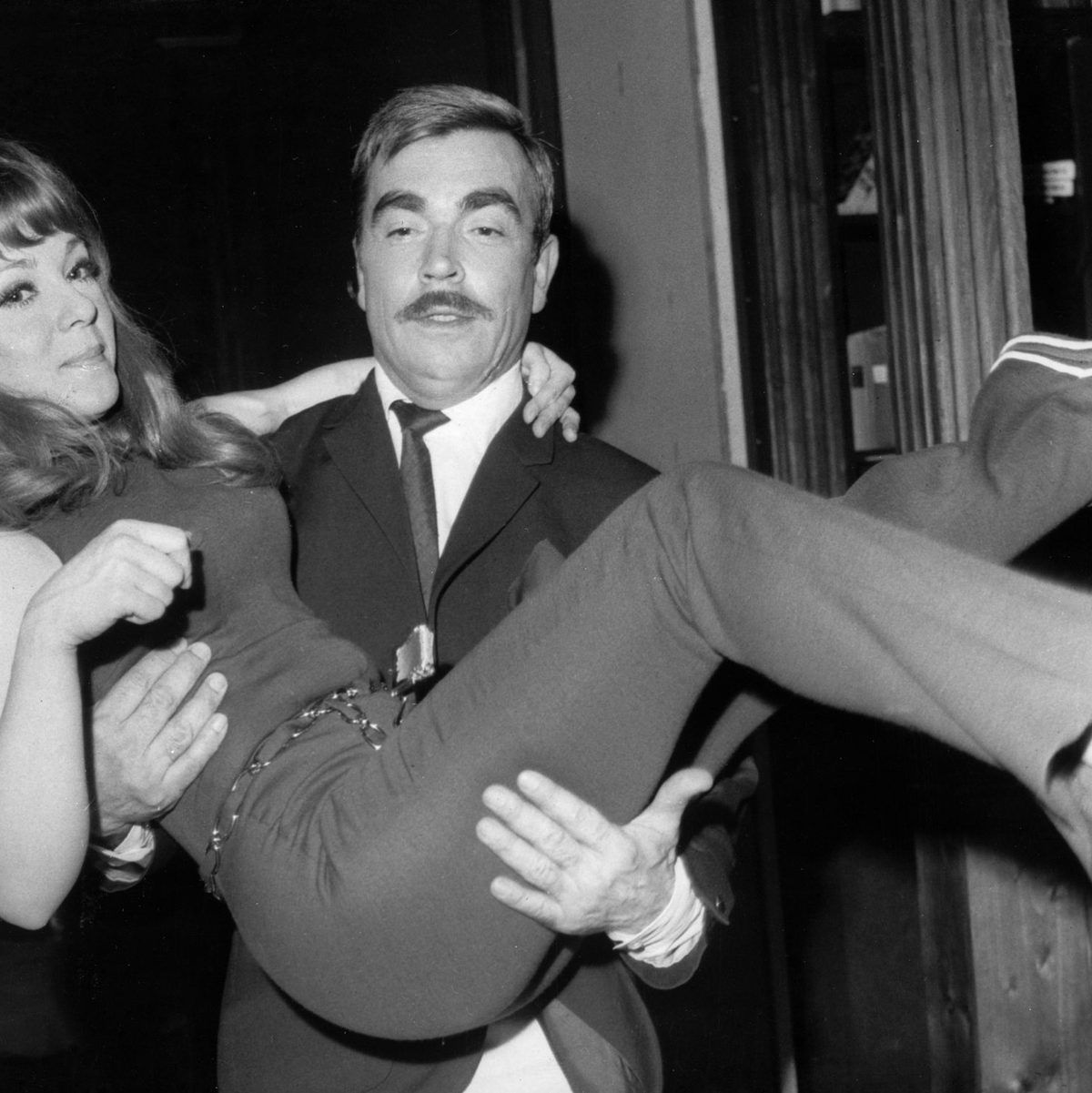 Anita Kupsch spielte auch viel Theater, so etwa 1968 mit Claus Biederstaedt an der Berliner Komödie am Kurfürstendamm.  - Foto: Konrad Giehr/dpa