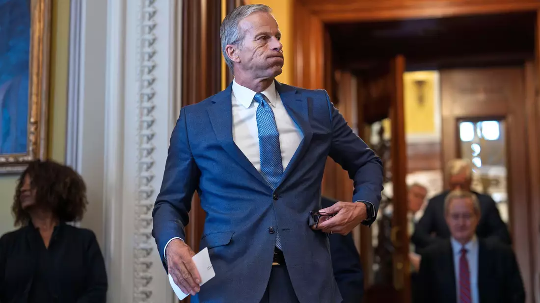 Das Gesetz passierte den Senat nur mit hauchdünner Mehrheit - die Republikaner werden in der Kammer von John Thune angeführt.  - Bild: J. Scott Applewhite/AP/dpa