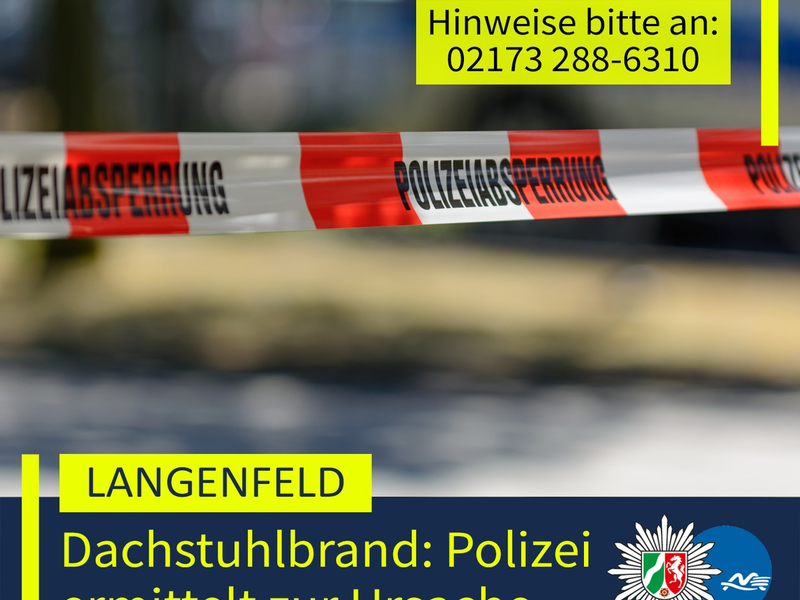 POL-ME: Brand eines leerstehenden Wohnhauses - Polizei ermittelt - 2507024 - Foto: presseportal.de