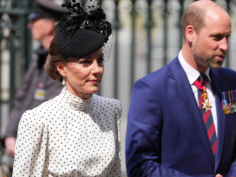 Prinzessin Kate und Prinz William sind beim Staatsbesuch von Frankreichs Präsident Emmanuel Macron und seiner Frau Brigitte dabei. (Archivfoto) - Foto: Kirsty Wigglesworth/AP/dpa