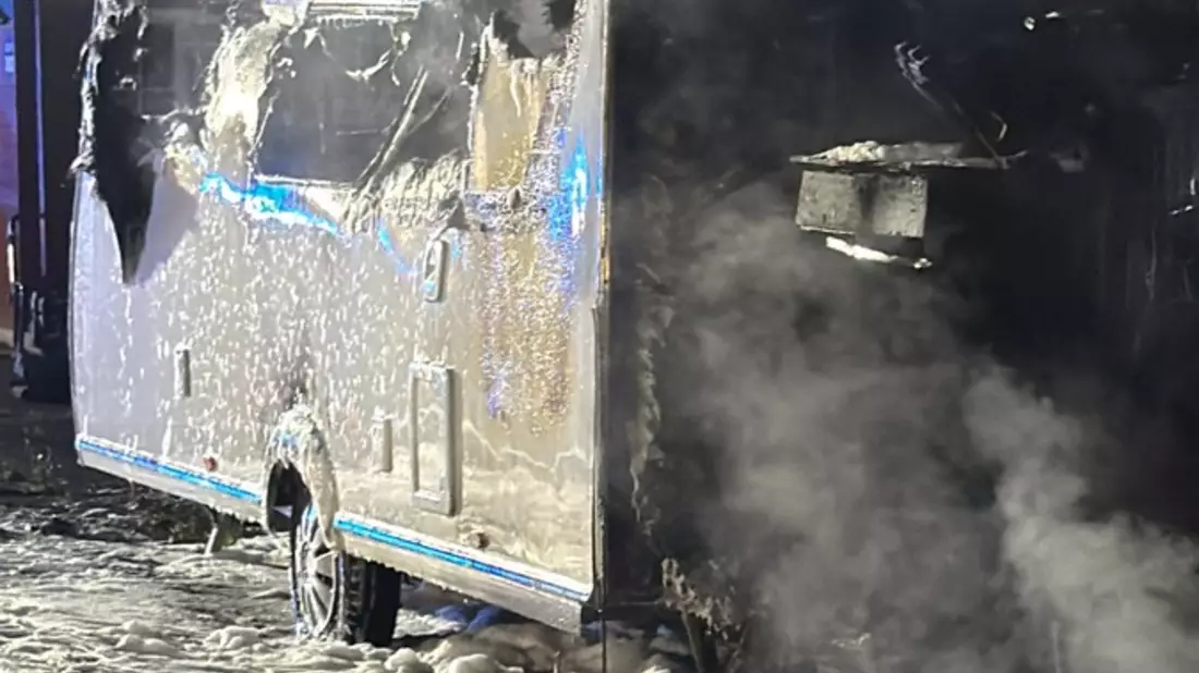 POL-MK: Brandstiftung auf Wohnwagen-Stellplatz - Bild: presseportal.de