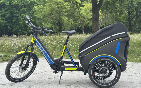 POL-BO: Neues Lastenrad bei der Verkehrsunfallprävention - Foto: presseportal.de