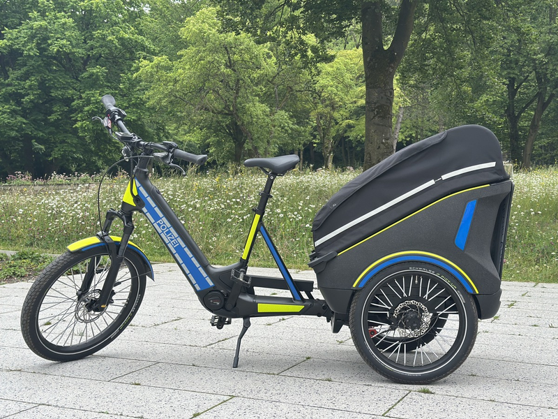 POL-BO: Neues Lastenrad bei der Verkehrsunfallprävention - Foto: presseportal.de