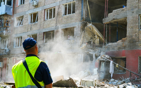 Schwerster Angriff auf Kyjiw seit Kriegsbeginn - Humanitäre Lage alarmierend - Foto: presseportal.de