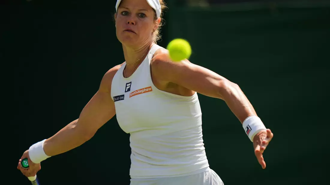 Laura Siegemund erreicht erstmals das Achtelfinale in Wimbledon. - Bild: Alastair Grant/AP/dpa