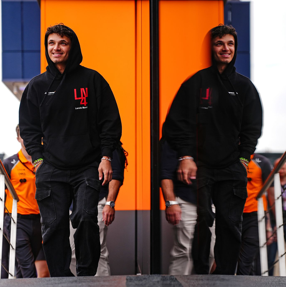 Schnellster des Trainingstags in Silverstone: McLaren-Fahrer Lando Norris. - Foto: David Davies/PA Wire/dpa