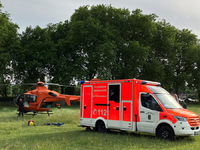 FW-OB: Rettungshubschrauber landet im Wohngebiet - Foto: presseportal.de