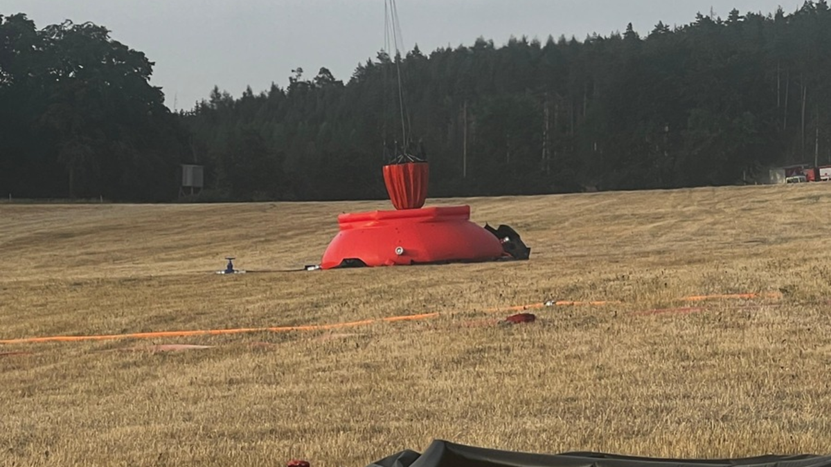 BPOLD 11: Hubschrauber der Bundespolizei unterstützten erneut bei der Waldbrandbekämpfung - Foto: presseportal.de
