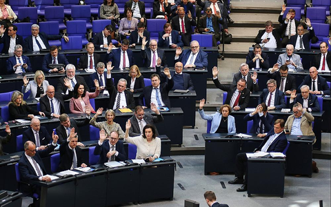 CDU, CSU und AfD bei einer Abstimmung im Bundestag (Archiv) - Foto: über dts Nachrichtenagentur