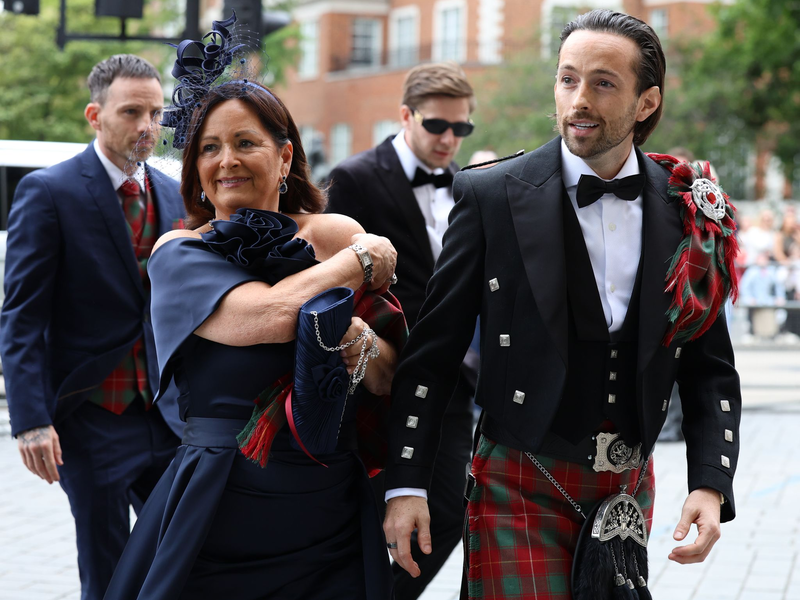 Auch Ex-Bandkollegin Emma Bunton ist unter den Gästen. - Foto: Toby Shepheard/PA Wire/dpa