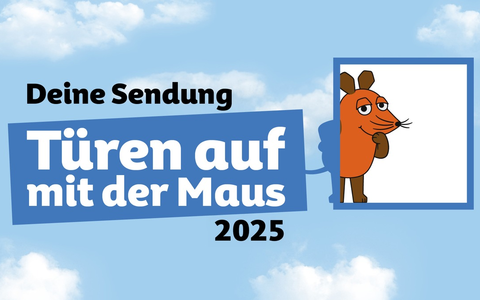 „Türen auf mit der Maus”: Bewerbungen für den WDR-Aktionstag noch bis Ende August 2025 möglich - Foto: WDR / Weiterer Text über ots und www.presseportal.de/nr/7899 / Die Verwendung dieses Bildes für redaktionelle Zwecke ist unter Beachtung aller mitgeteilten Nutzungsbedingungen zulässig und dann auch honorarfrei. Veröffentlichung ausschließlich mit Bildrec