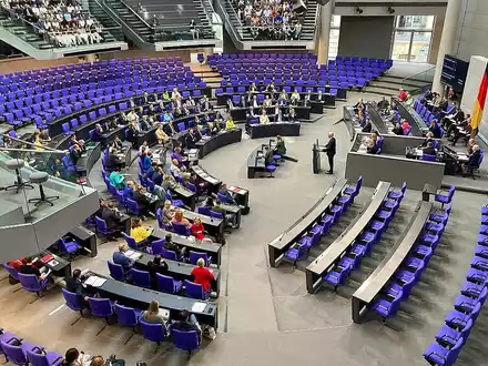 Bundestagssitzung (Archiv) - Foto: über dts Nachrichtenagentur