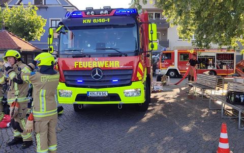 FW Konstanz: Brand auf Segelboot - Foto: presseportal.de