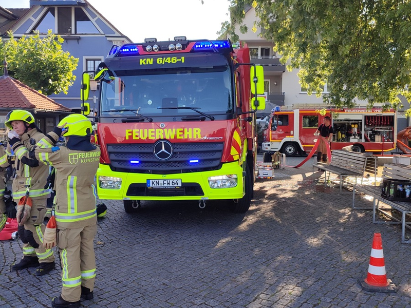 FW Konstanz: Brand auf Segelboot - Foto: presseportal.de
